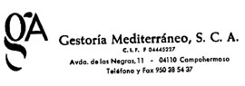 logo GESTORÍA MEDITERRÁNEO S. Coop. And.